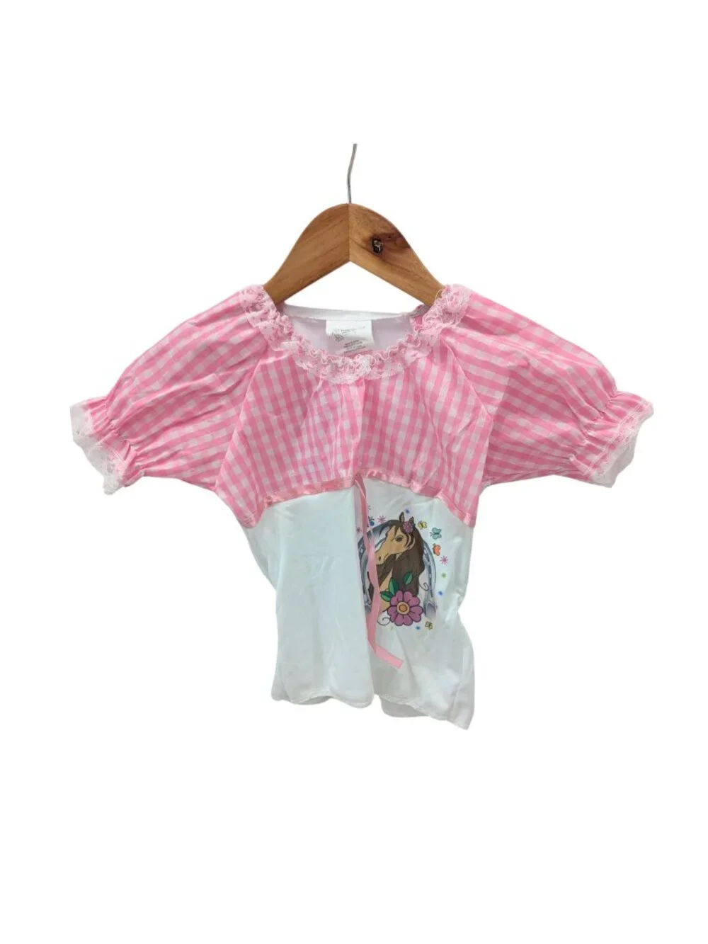 Forum Novelties Pink Cowgirl Costume Girls 8-10 NWT Hat Top Skirt Western